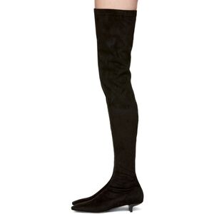 Stella McCartney Black Over the Knee Boots